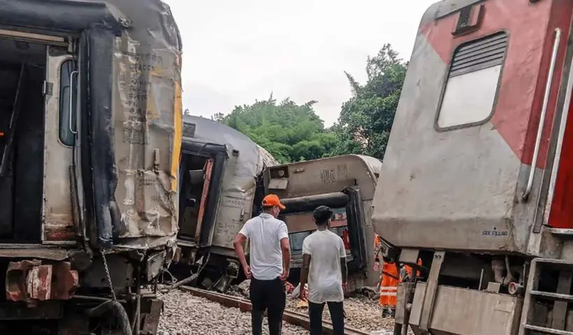 Bihar Rail Disaster: 19 Wagons of Goods Train Derail