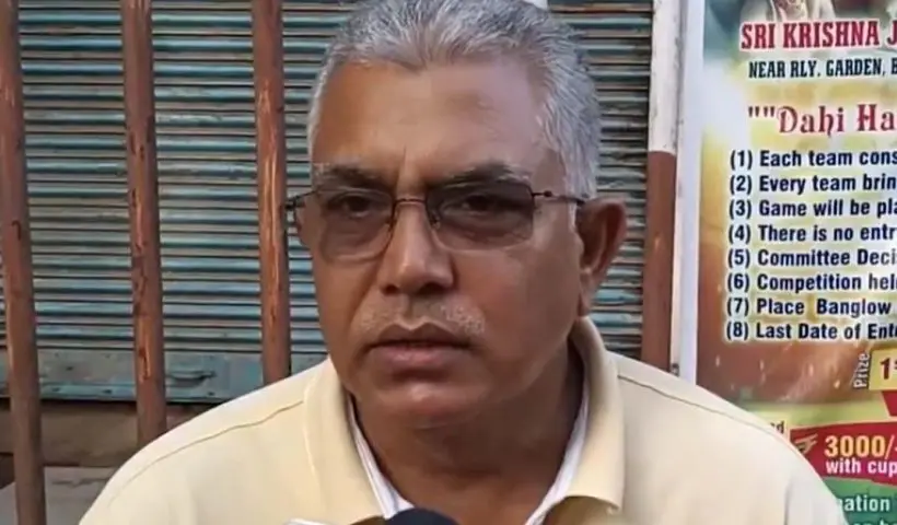 "Dilip Ghosh Responds to Rumors of Joining TMC, Clarifies His Political Path Ahead of 21st July"
