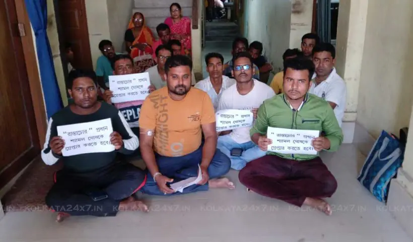 Corruption in Road Construction: BJP Demands Action Against Santipur Panchayat Head