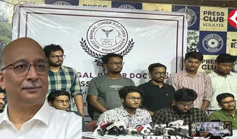 Conflict is brewing in two organizations of junior doctors; the association emails the chief secretary with eight demands.