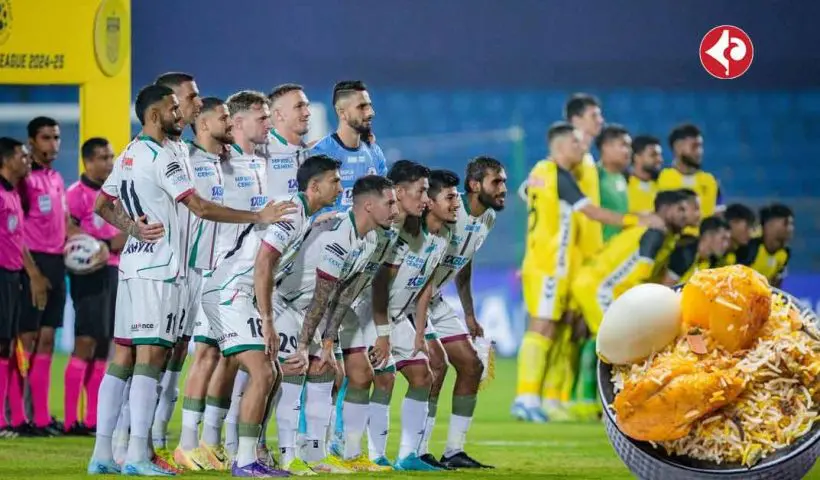Mohun Bagan SG taunts Hyderabad FC bringing the topic of Biriyani