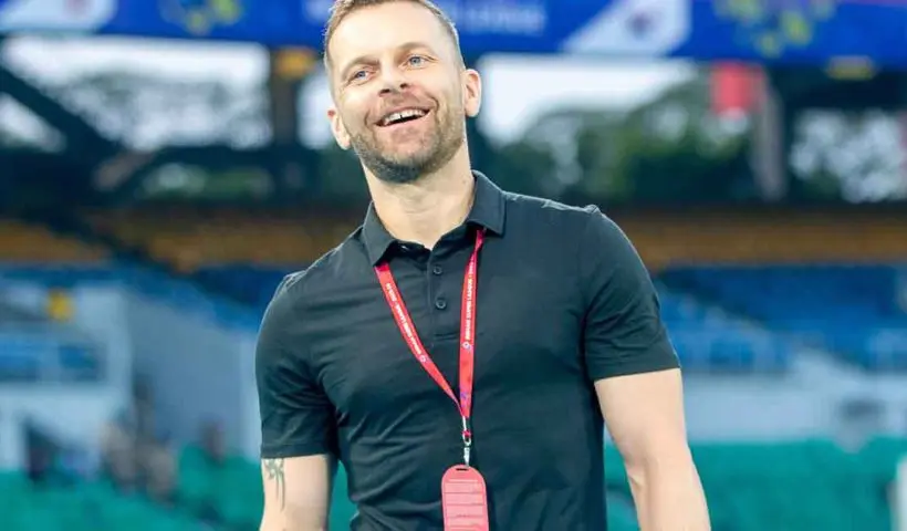 Mumbai City FC Coach Petr Kratky in Super Cup 2025