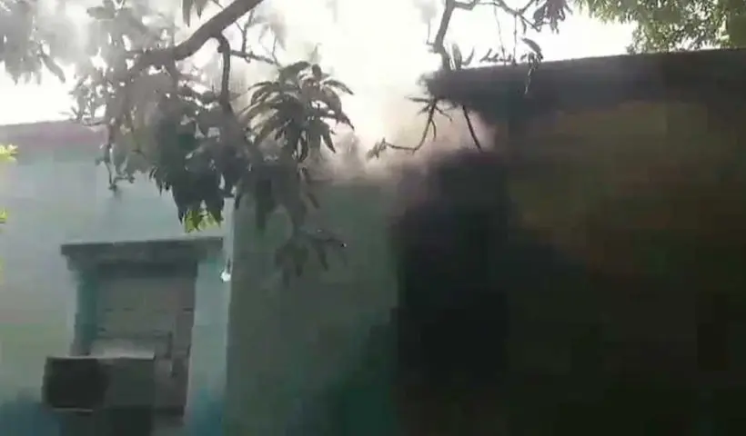 Fire Erupts at CISF Quarters in Farakka