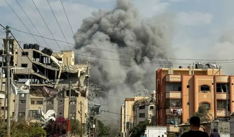 Israeli Strike on Gaza Hospital Kills Hamas Leader and Teen, Officials Confirm