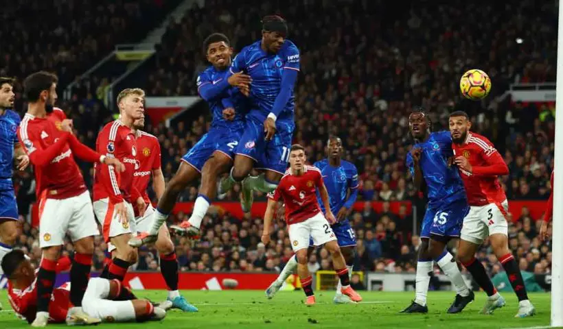 Manchester United Draws 1-1 with Chelsea