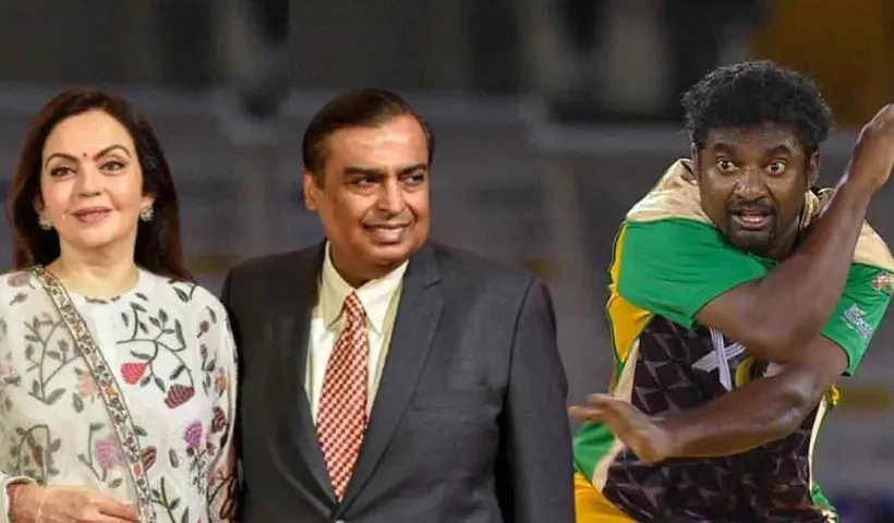 Mukesh Ambani Partners with Muttiah Muralitharan