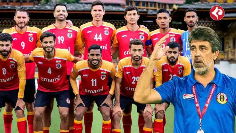 Oscar Bruzon coaching East Bengal FC qualified into AFC Challenge League Quarter Final