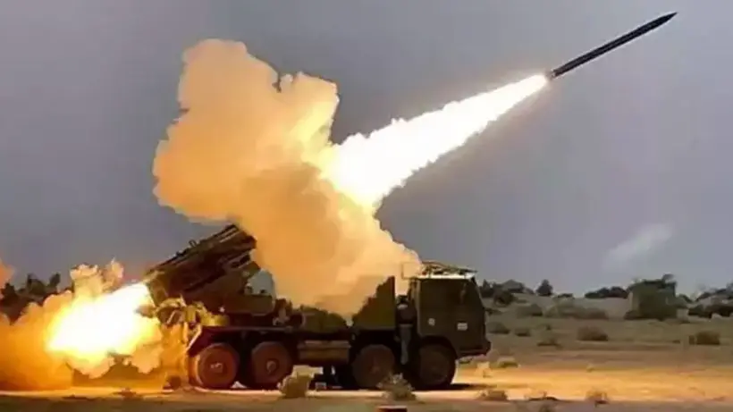 Pinaka missile system