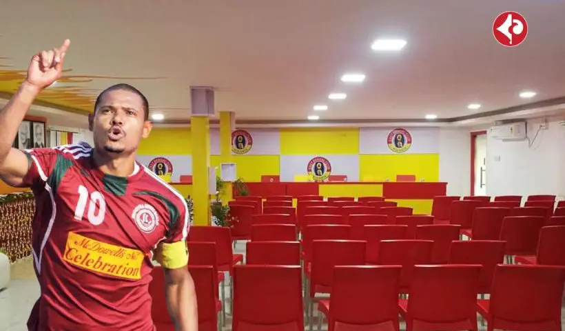 before kolkata derby Barreto surprise visit East Bengal Club