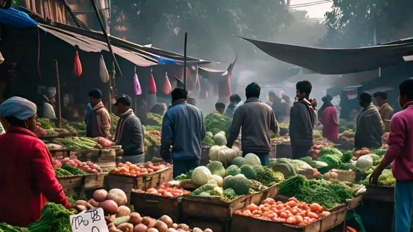 Garlic priced at 413 rupees per kilogram over the weekend, winter Vegetable Price soar, middle class worried.