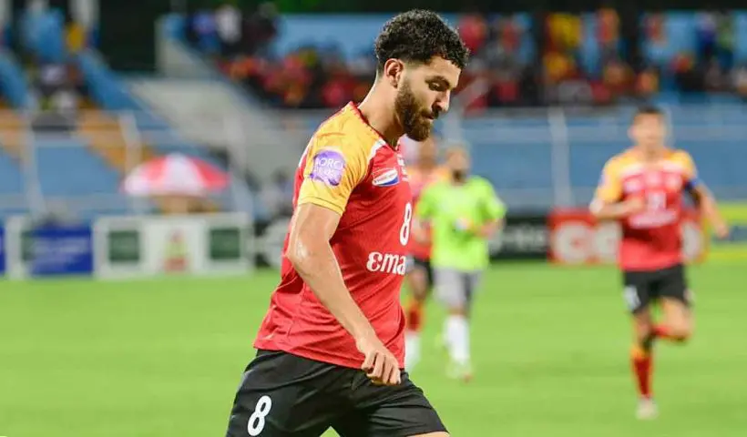 East Bengal FC star midfielder Madih Talal