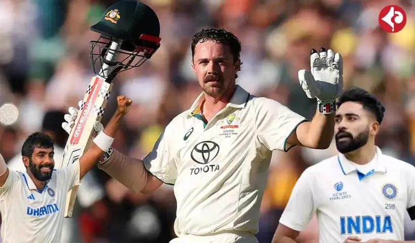 Travis Head Century in Pink Ball Test