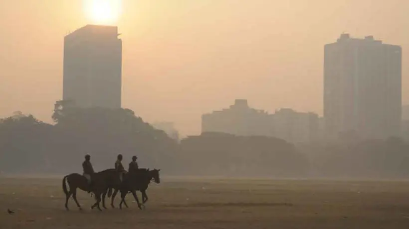 foggy weather in Kolkata