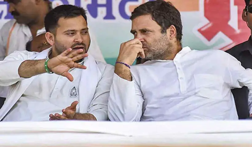 All Not Well in RJD-Congress Paradise? Tejashwi Yadav's Remark Sparks Speculation