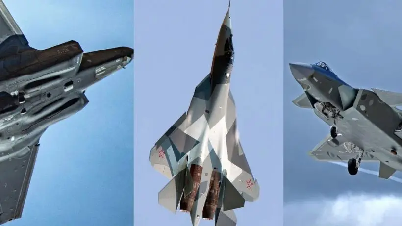 Fighter Jets: F-35 vs Su-57 vs J-20