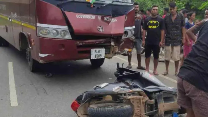 Accident Near Renowned School at Park Circus: Scooter Collides with Pickup Van
