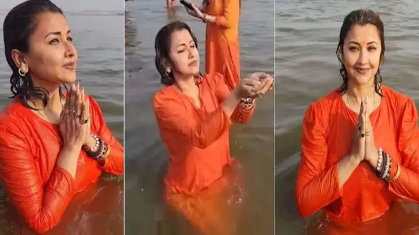 Rachana Banerjee in mahakumbha