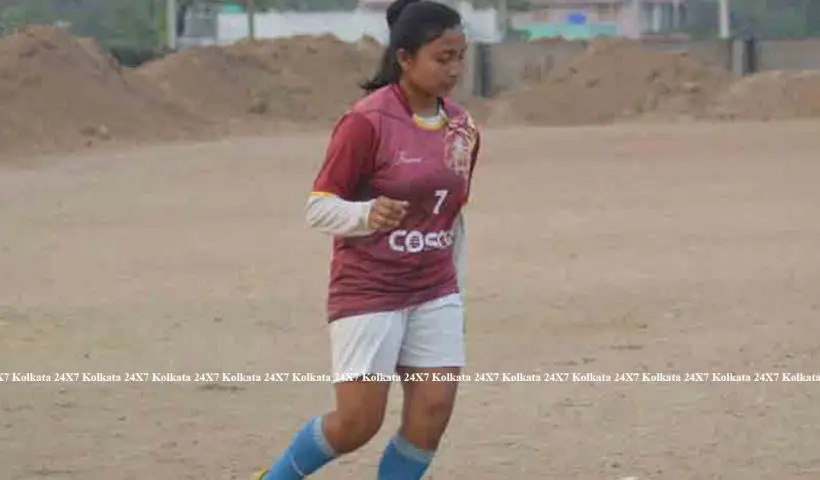 Bengal Football Team player Sima Mahato