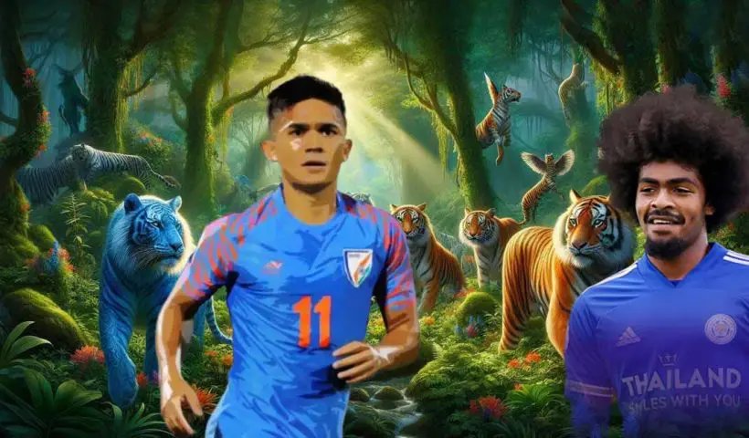 India vs Bangladesh, AFC Asian Cup Qualifier, Blue Tigers, Bengal Tigers