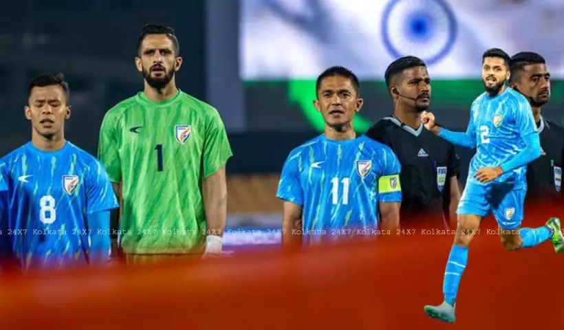India lead by 1-0 against Maldives in 1st Half Update of International Friendly Match