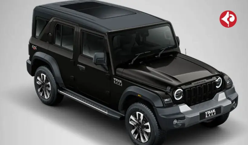 Mahindra Thar Roxx Black Edition