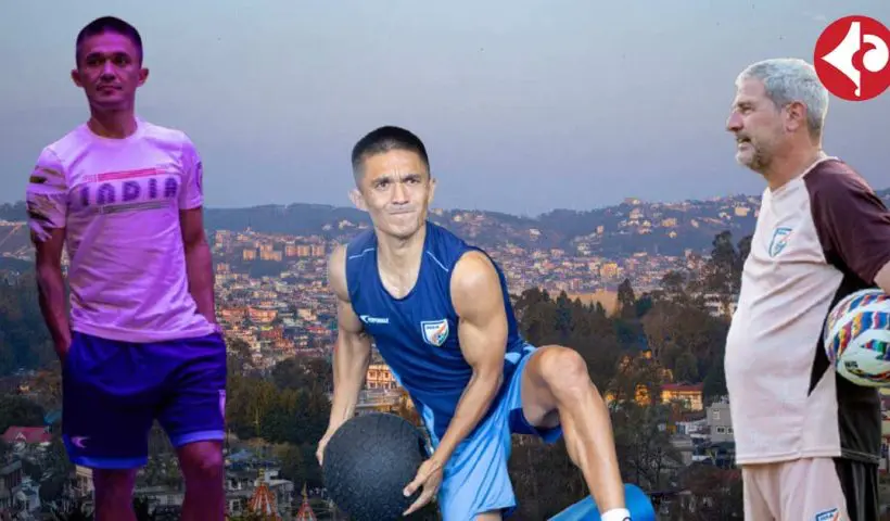 Manolo Marquez Said on Sunil Chhetri at Shilong