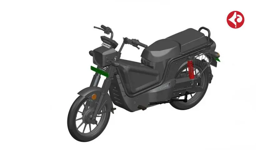 New Kinetic E Luna electric moped design patented