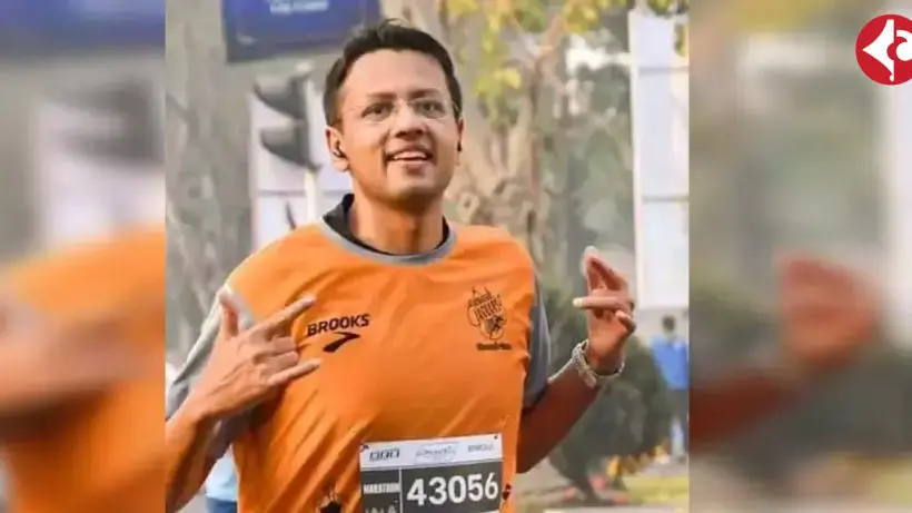 Piyush Jaju in Antarctica Marathon