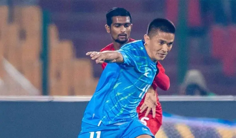 Sunil Chhetri Shines as India Beats Maldives