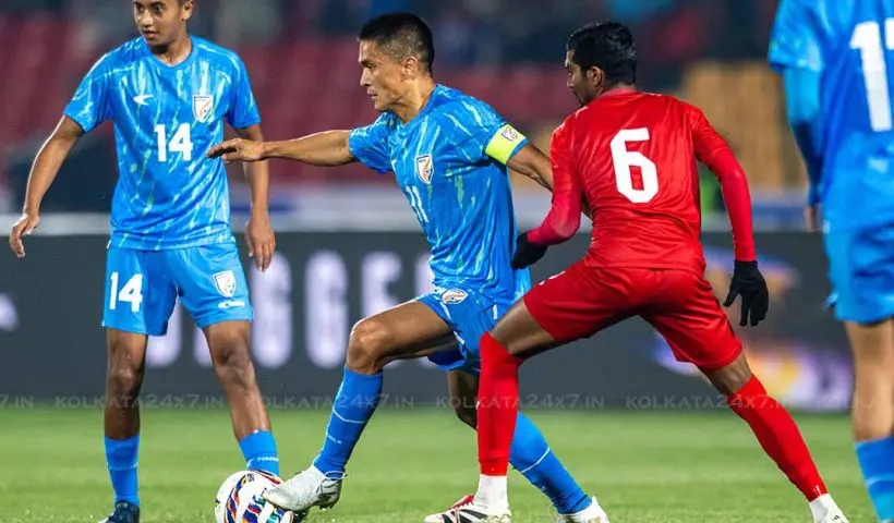 Sunil Chhetri Scores on Return as India Beat Maldives 3-0 in Friendly