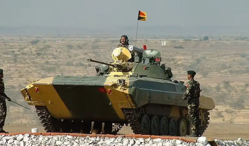 Indian Army BMP-2/2K tank