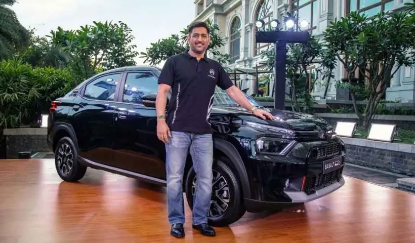 Citroen Launched Dark Edition Range in India First Basalt Delivered to MS Dhoni
