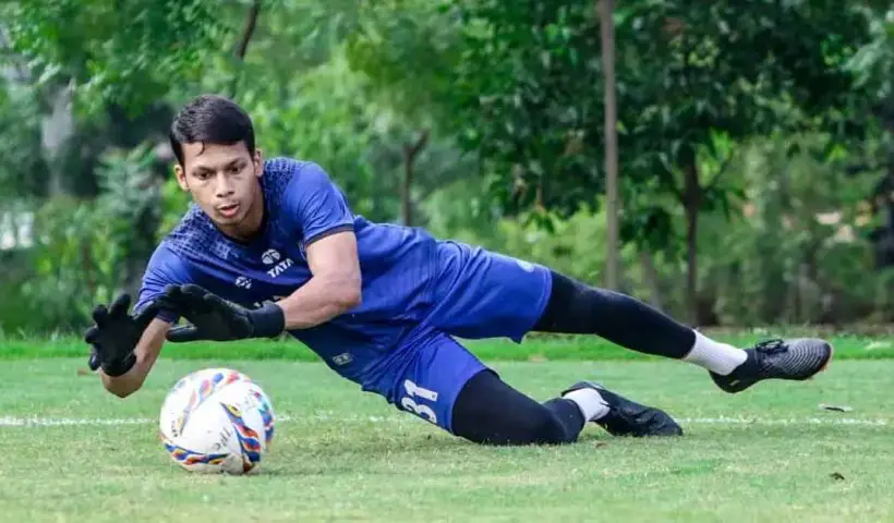 Goalkeeper Vishal Yadav