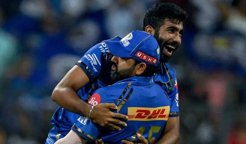 Ipl-2025-match-20-mi-vs-rcb- Rohit Sharma - Jasprit Bumrah -return
