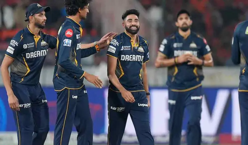 Mohammed Siraj’s Fiery 4-Wicket Haul Powers GT to 7-Wicket Win