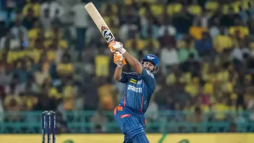 Rishabh Pant Helicopter Shot LSG in IPL 2025