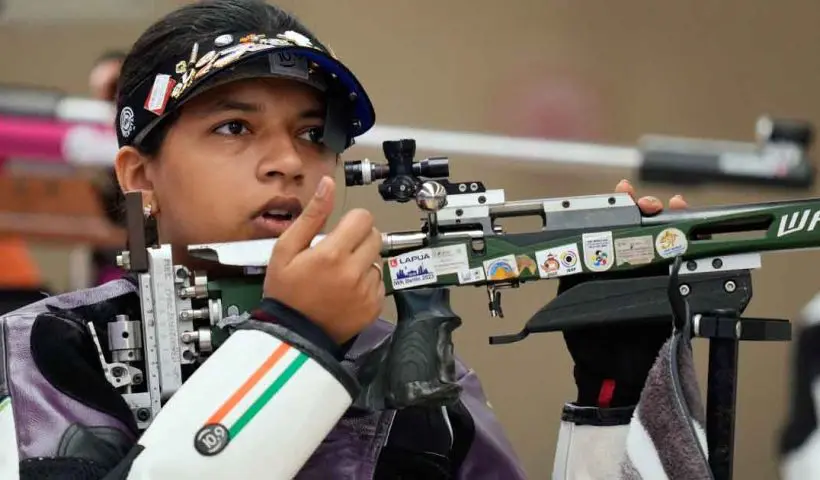 Sift Kaur Samra Wins Gold