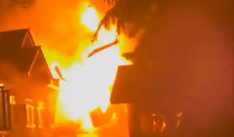 Kashmir Terrorist House Explosion