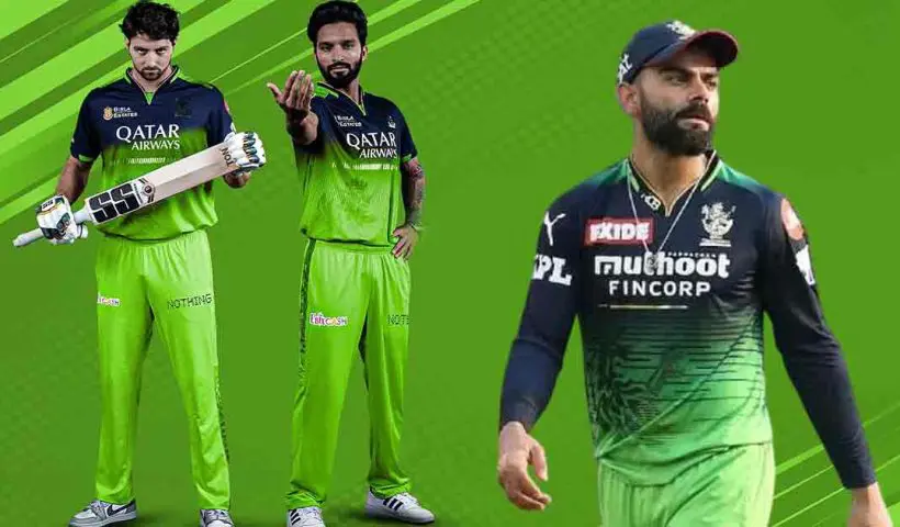 Why RCB Wears Green Jersey Against RR in IPL 2025