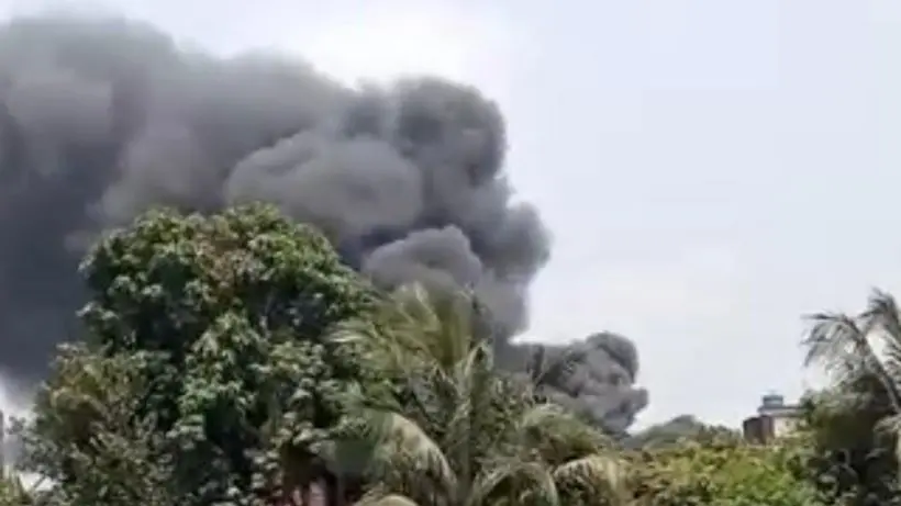 Kolkata Dhapa Fire