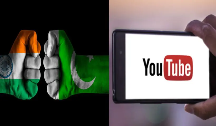 India Bans Pakistani YouTube Channels
