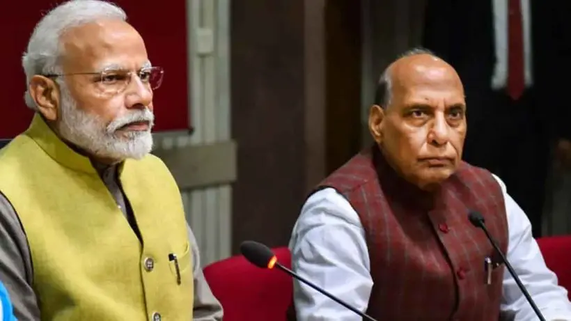 union-defence-minister-rajnath-singh-meets-pm-narendra-modi-to-discuss-security-preparedness