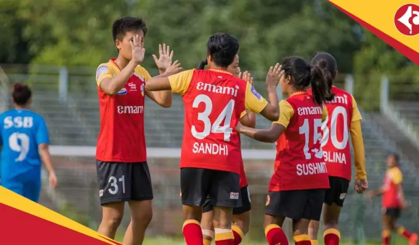 East Bengal FC Women beat SSB Women in Kanyashree Cup 2025 Quarter-Final