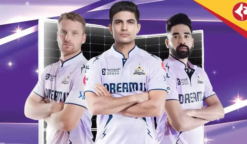 Gujarat Titans Wear Lavender Jersey Against LSG