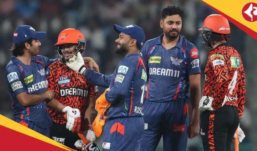 IPL 2025 Lucknow Super Giants lost by six wickets against Sunrisers Hyderabad