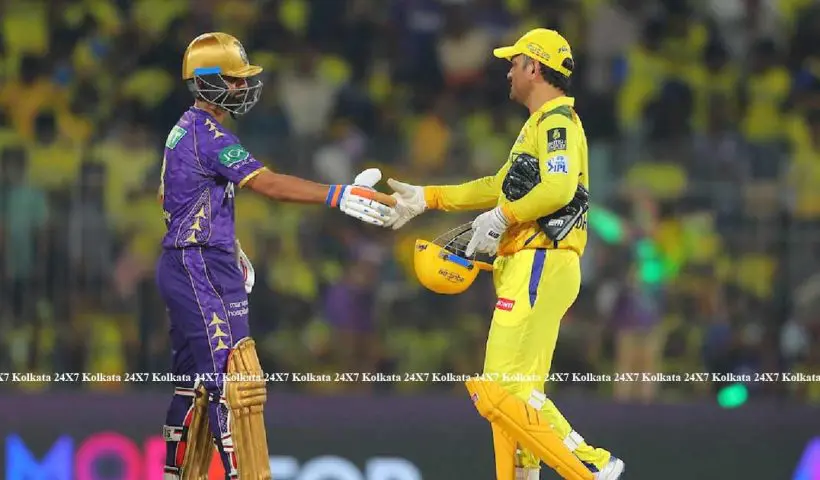 IPL 2025 MS Dhoni craze ahead of KKR vs CSK