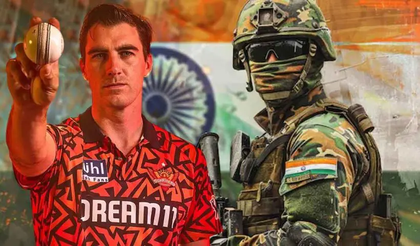 Pat Cummins Indian Army tribute