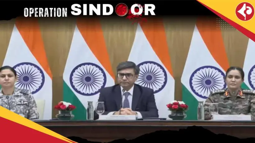 mishri warns pakistan in press confarence