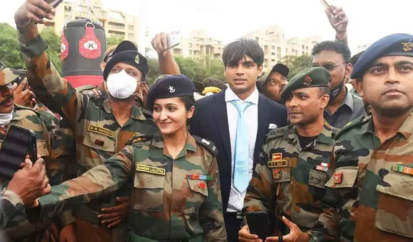 Neeraj Chopra Promoted to Honorary Lieutenant Colonel in Indian Territorial Army