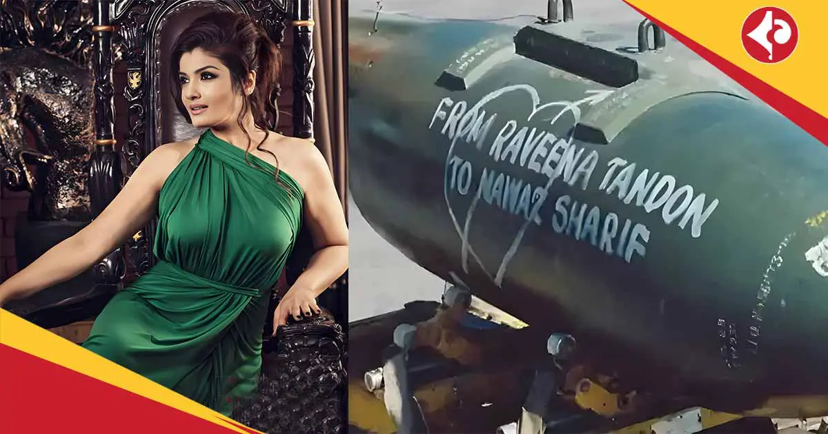 Raveena Tandon Missile Message to Nawaz Sharif During Kargil War